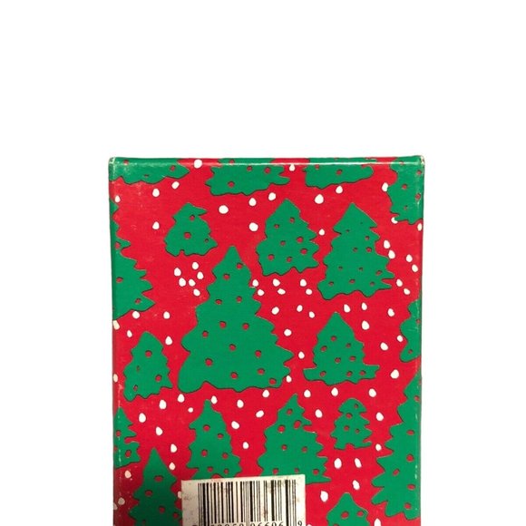 Vintage Gold Tone Rhinestones And Enamel Sleigh With Christmas Tree Brooch (600) - Picture 2 of 2